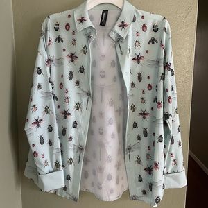 Bug print Black Milk blouse